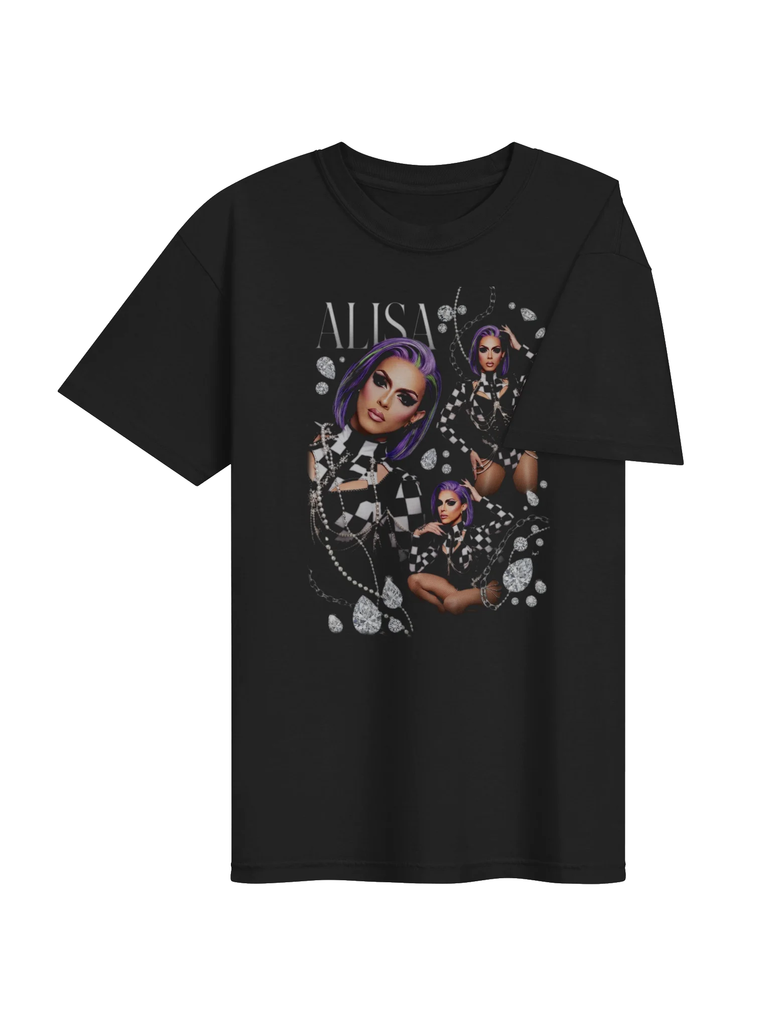 "Diamond Glam" Vintage Bootleg Heavyweight Tee product image (4)
