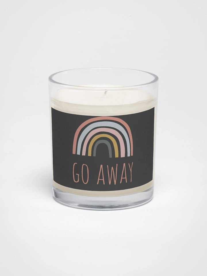 Go Away Rainbow Candle product image (1)