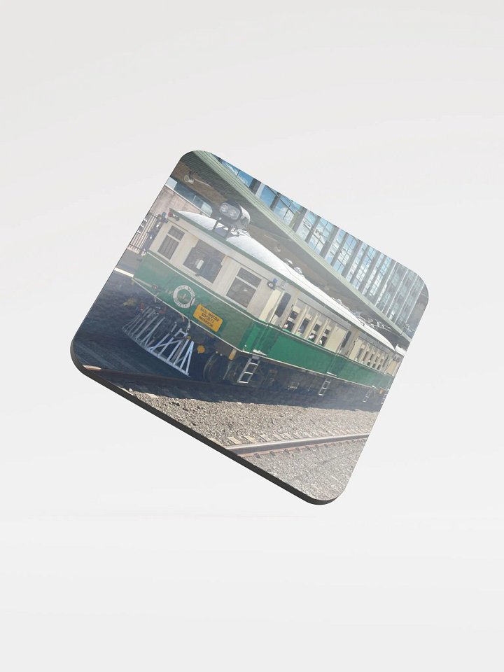 CPH Railmotr Glossed Cork Coaster product image (1)