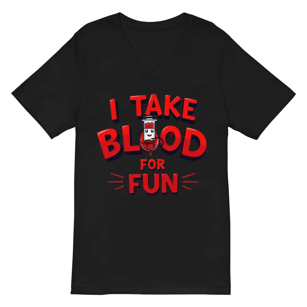 Bloody Fun V-Neck Tee product image (3)