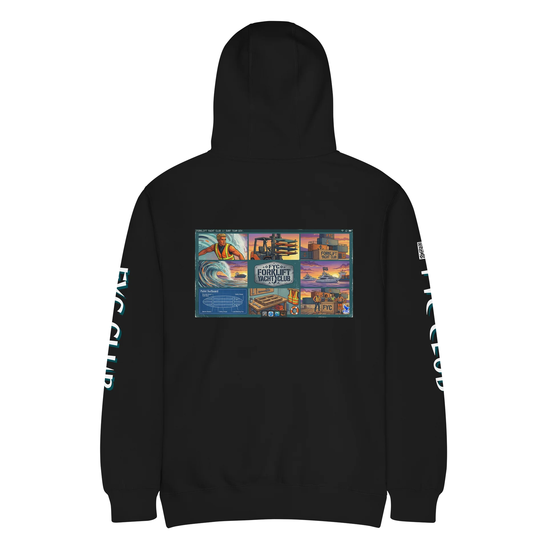 FYC CLUB - Surfing, the official hoodie product image (5)
