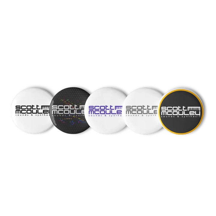 Scott McAuley Sounds "Frequency" Pin Collection product image (3)