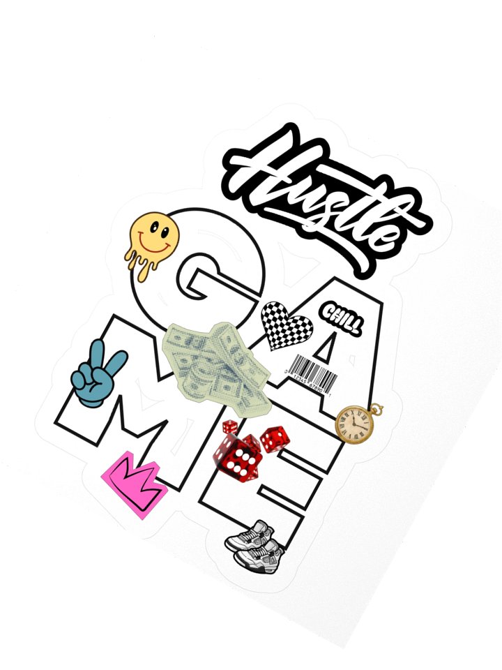 Hustle GAME Sticker product image (2)