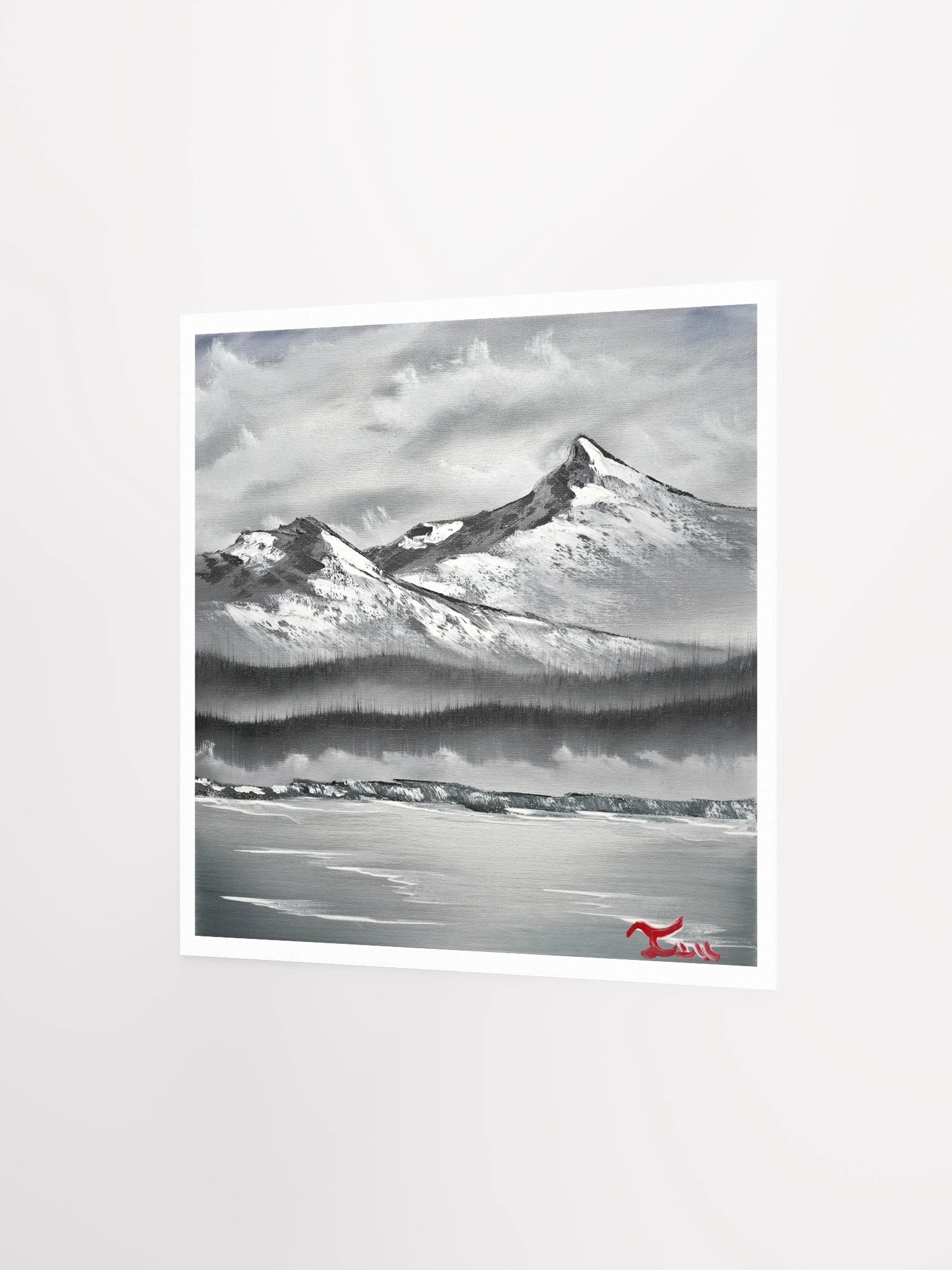 The Grey Mountains - Matte Poster Print product image (2)