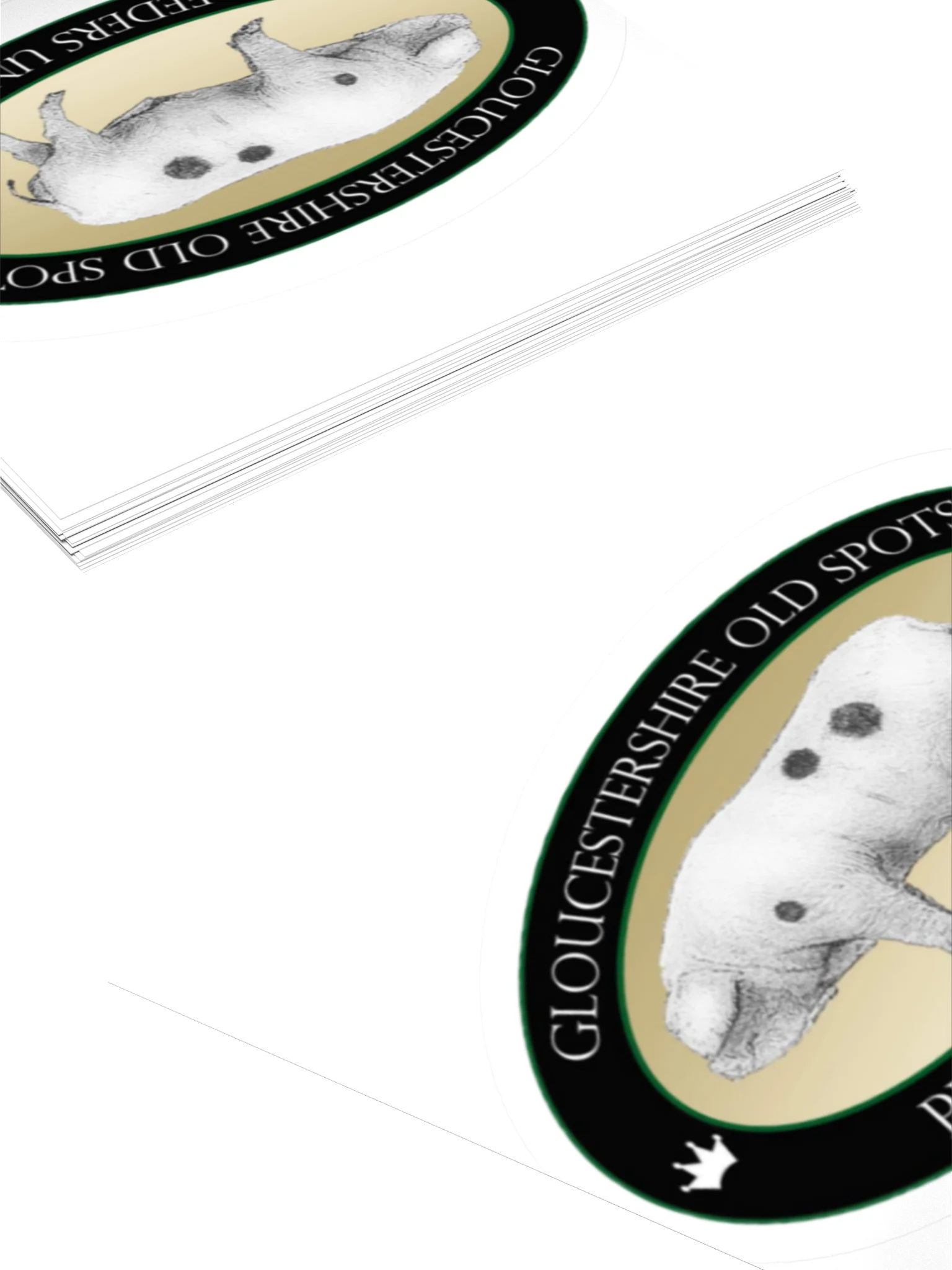Vintage Gloucestershire Pig Breeders Stickers product image (4)