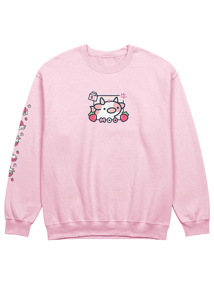 Strawberry Cow Sweatshirt product image (1)