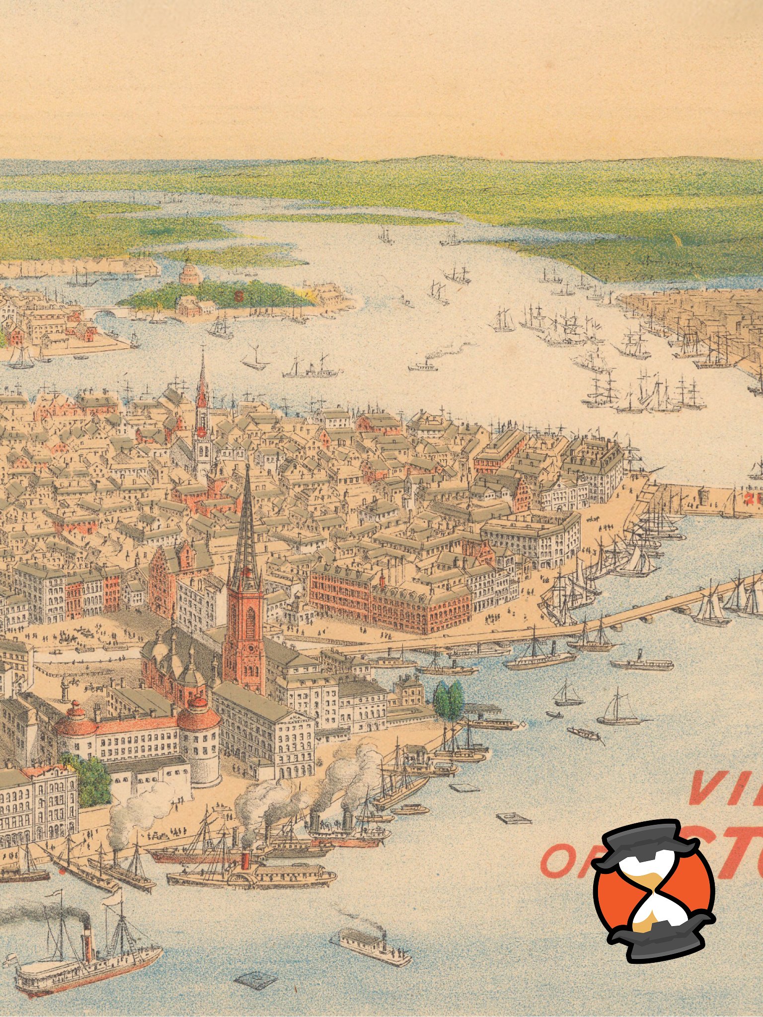 Stockholm 1901 (Framed Poster Print) product image (3)
