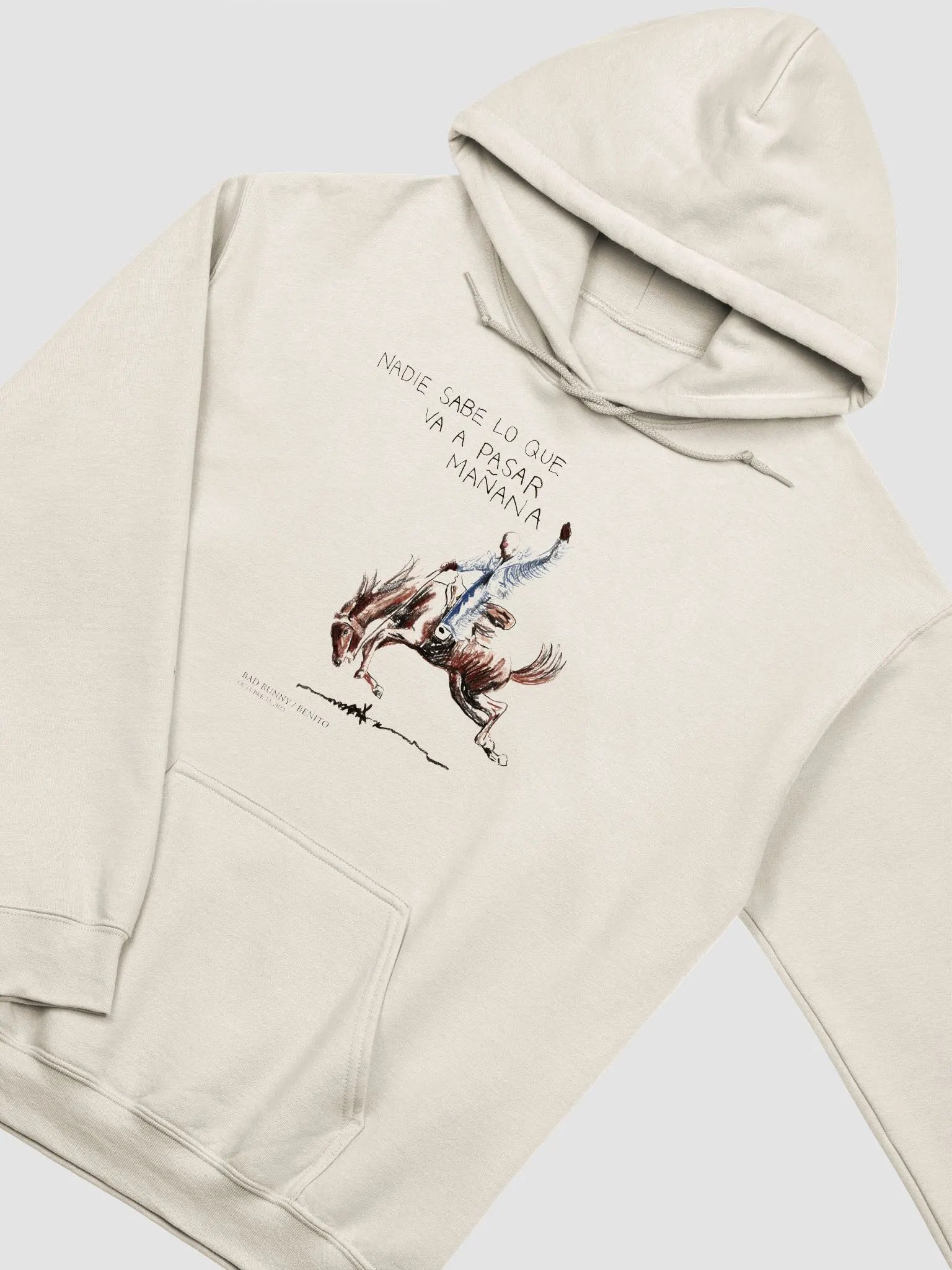 Nadie Sabe Lo Que Va a Pasar Mañana Bad Bunny Hoodie product image (26)