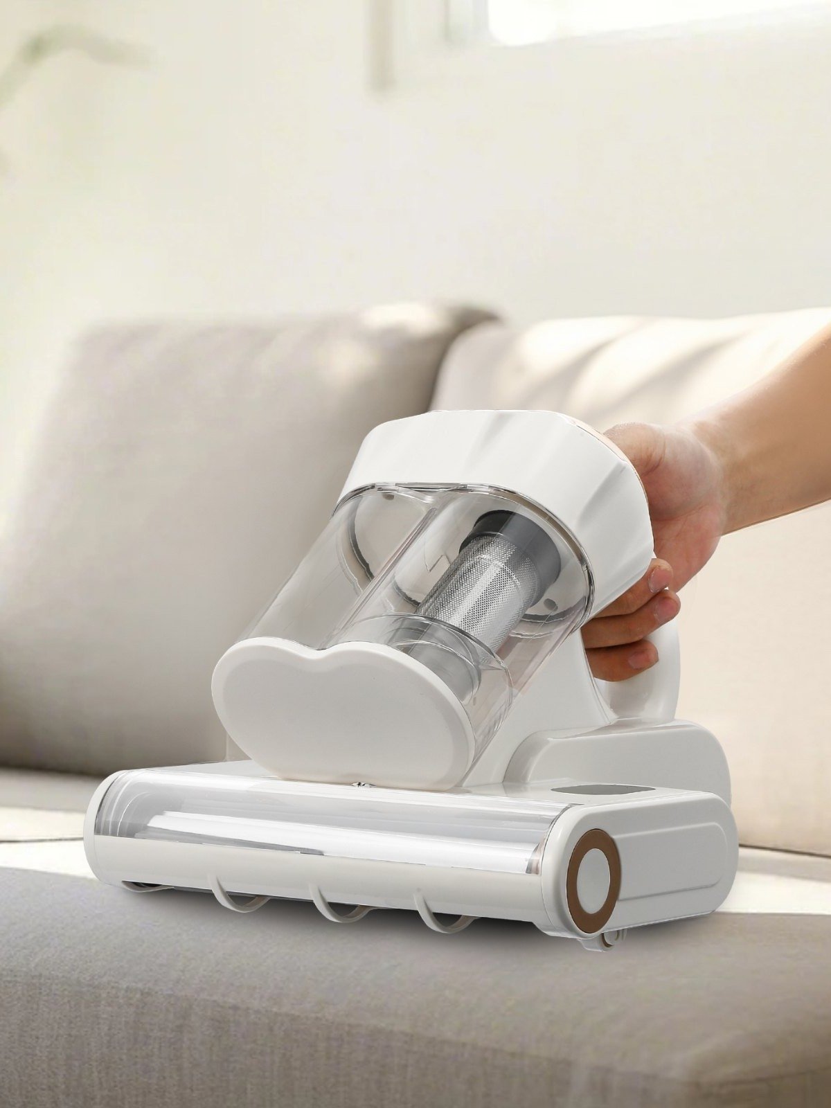 Mattress Vacuum Cleaner — 18KPA Bed Vacuum with HEPA & Heat product image (1)