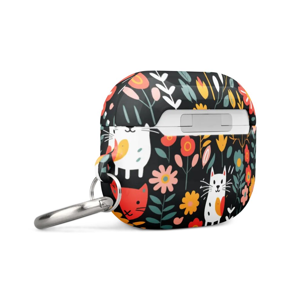 Whimsical Feline Garden All-Over Print AirPods® Pro Gen 1 and 2 Gen 1 and 2, Gen 3 Cases product image (4)
