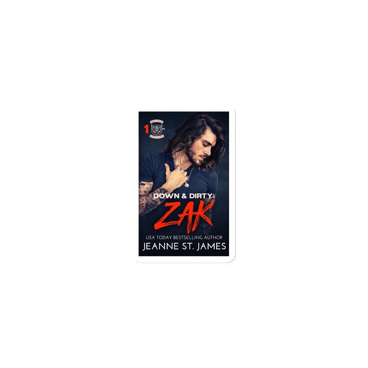 Down & Dirty: Zak - Die-Cut Magnet product image (1)