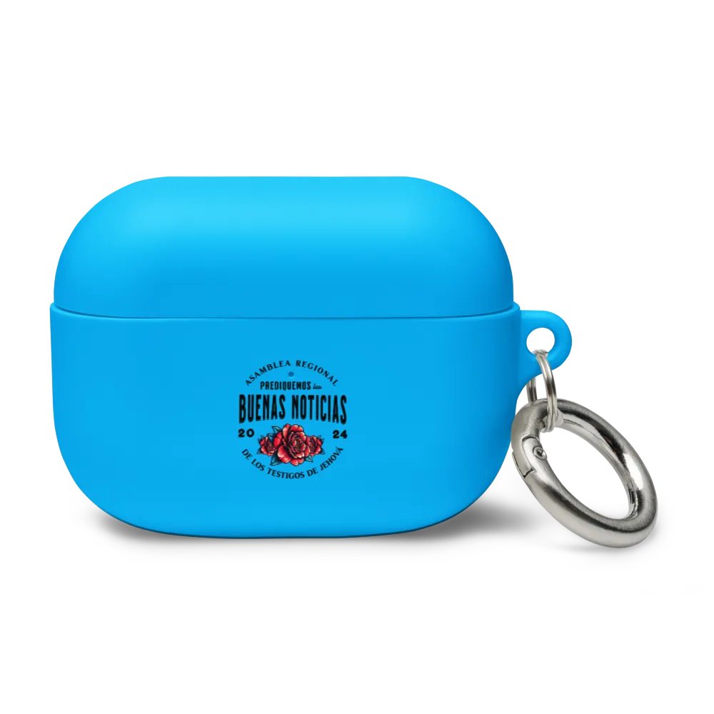 2024 Prediquemos las Buenas Noticias Red Vintage Floral AirPods Case product image (27)