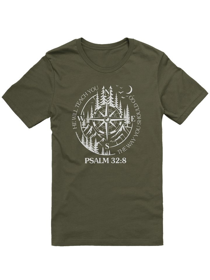 Psalm 32:8 - T-shirt product image (4)