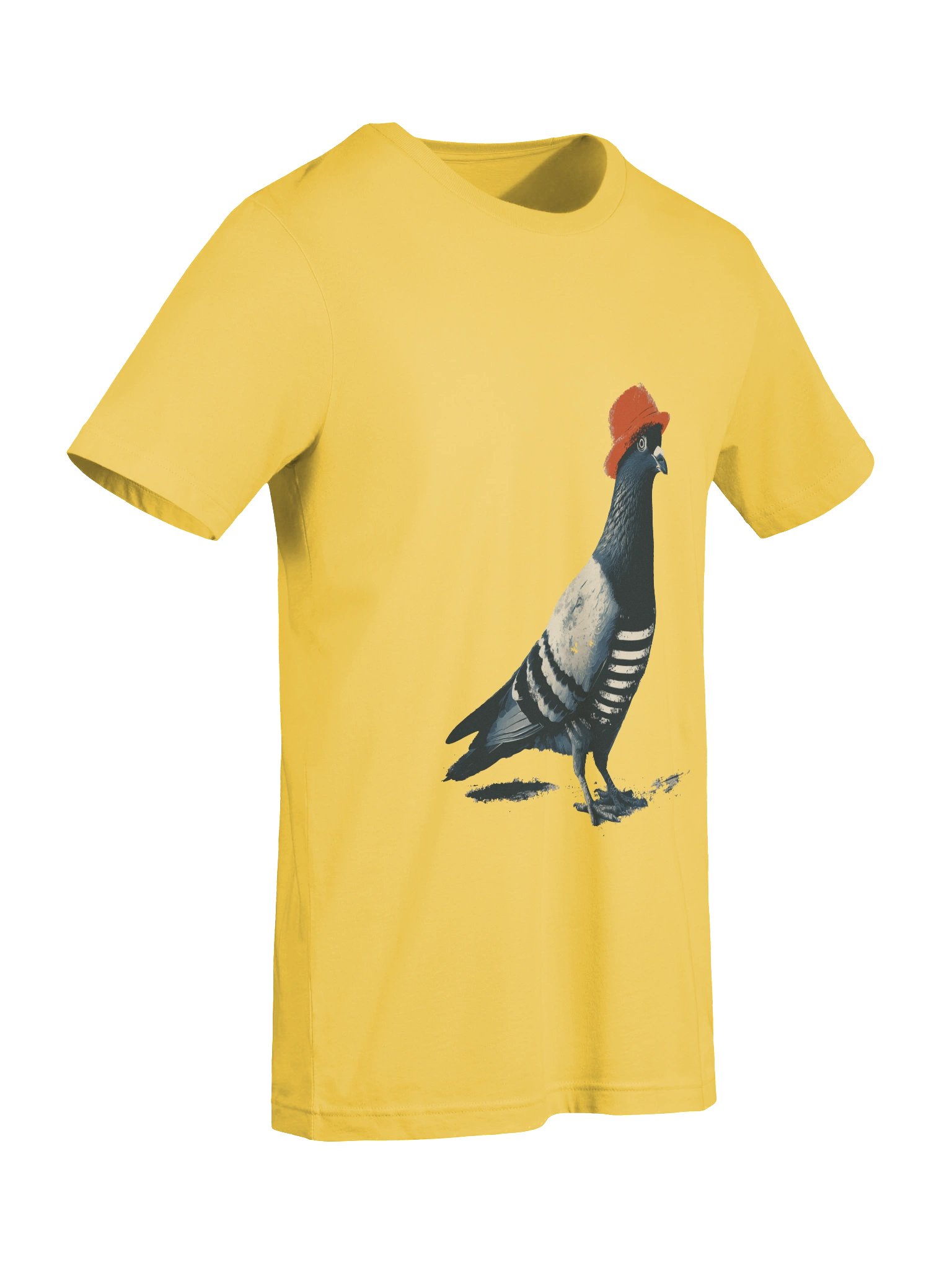 Pigeon with a Red Hat - T Shirt product image (9)