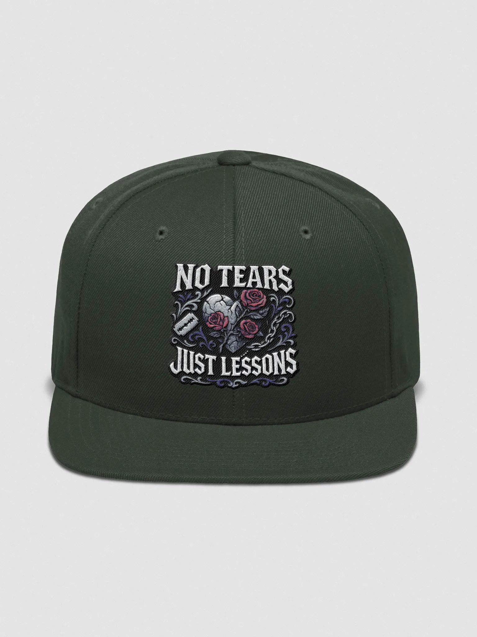 NO TEARS JUST LESSONS Snapback Cap product image (1)