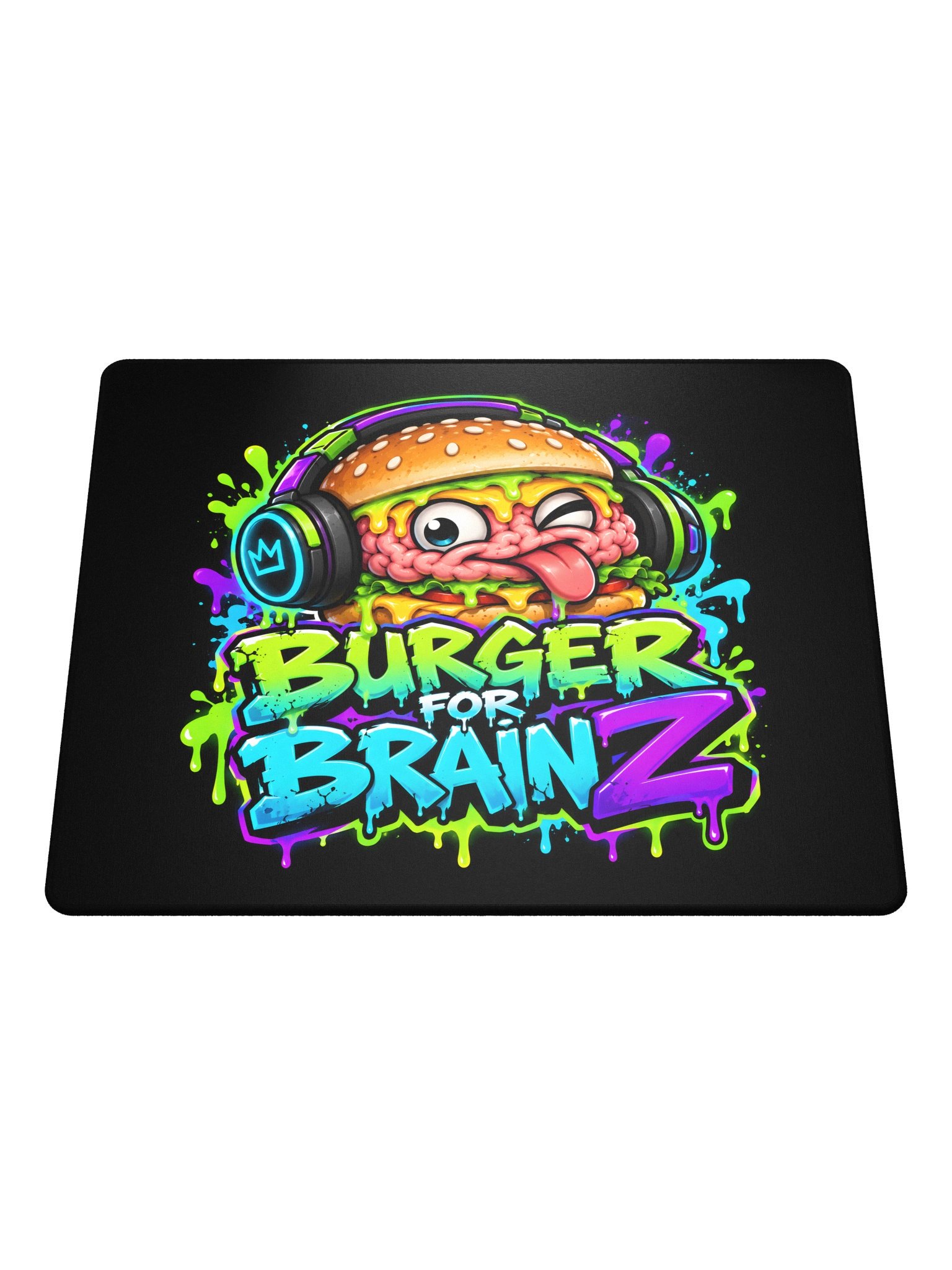 Burger for BrainZ Gaming Mouse Pad product image (1)