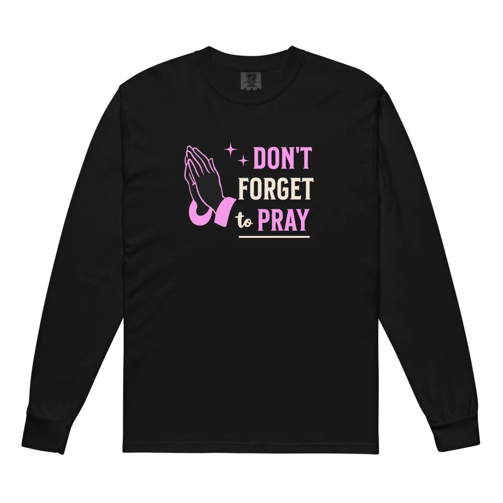 Pray Without Ceasing Long Sleeve Shirt product image (2)