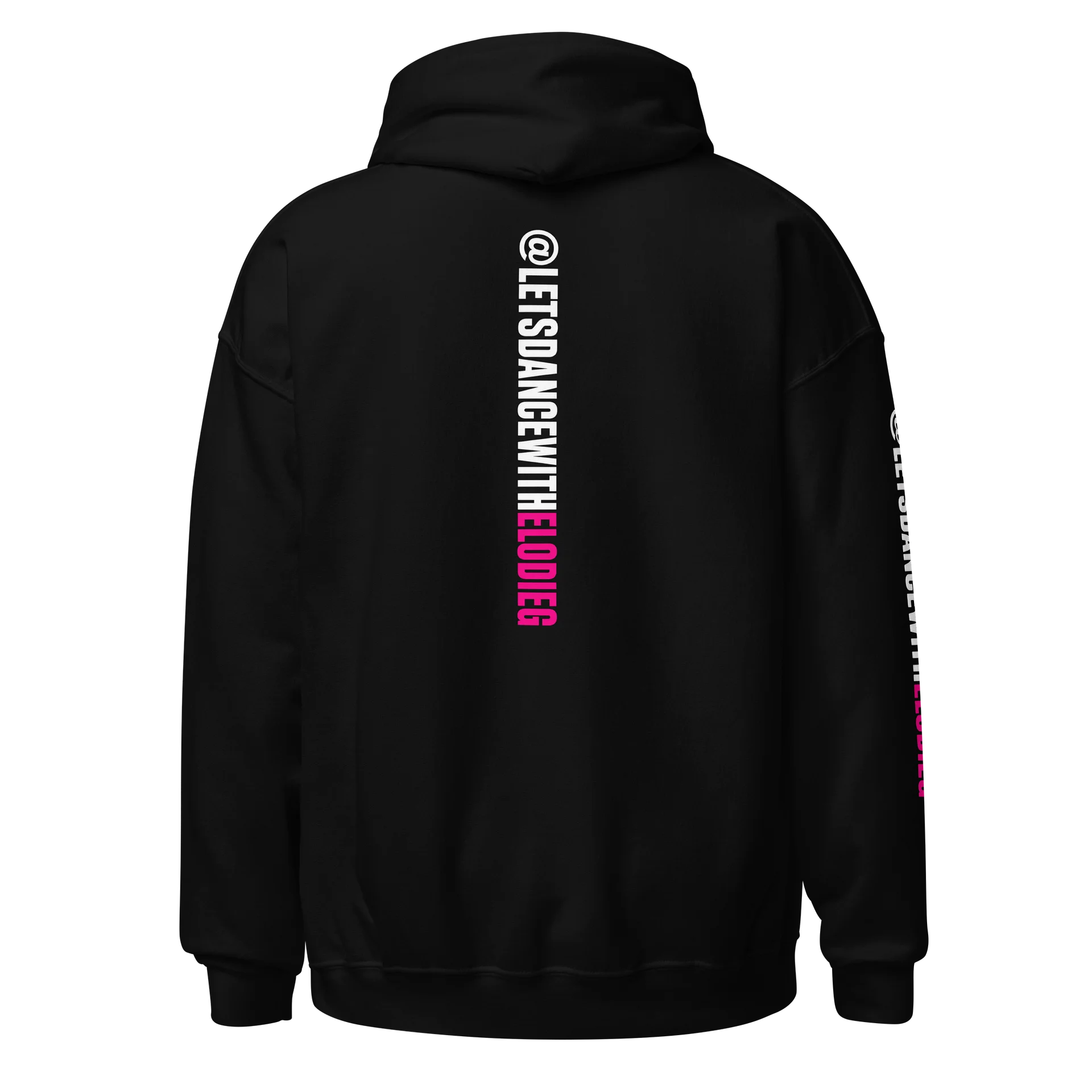 Elodie G Magenta Stack Hoodie product image (3)