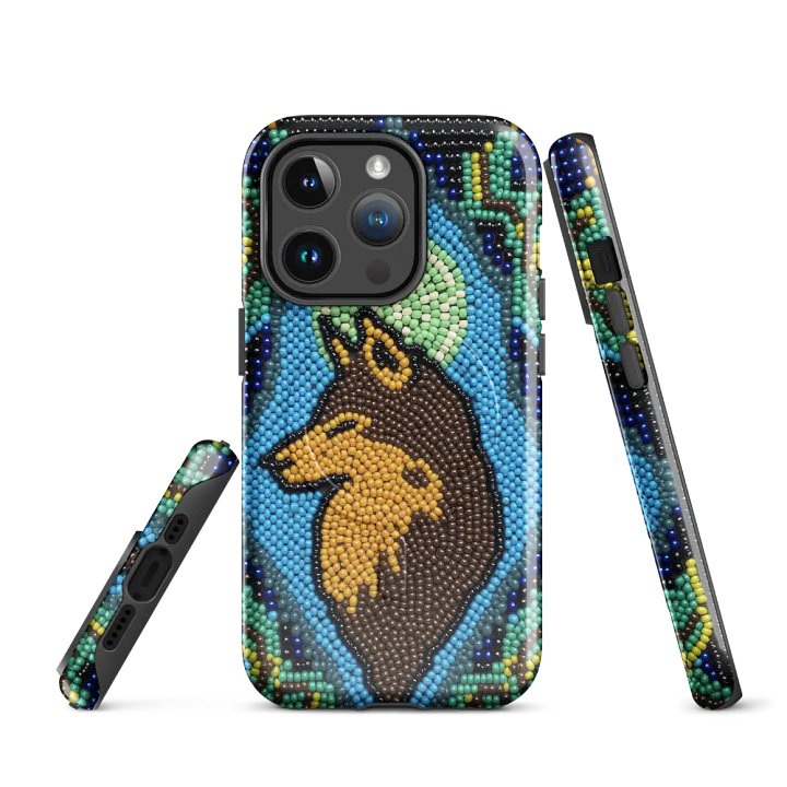 Spirit of the Wolf Beaded iPhone® Tough Case product image (3)