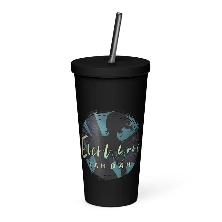Teal Everwynne Logo Tumbler w/ A Straw product image (1)