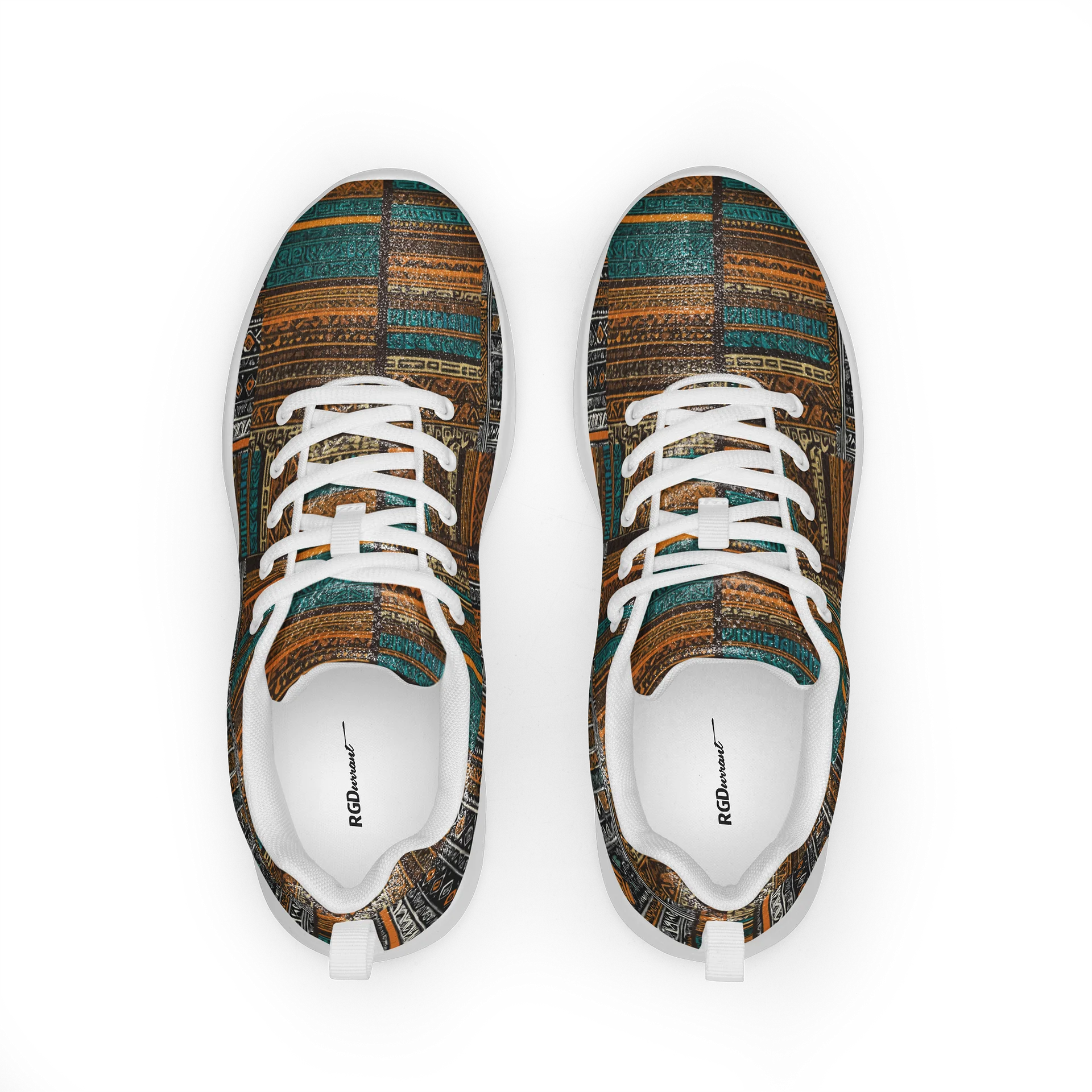 Tribal Ambassador Pattern - CaribbeanApples | Men's Athletic Shoes product image (3)