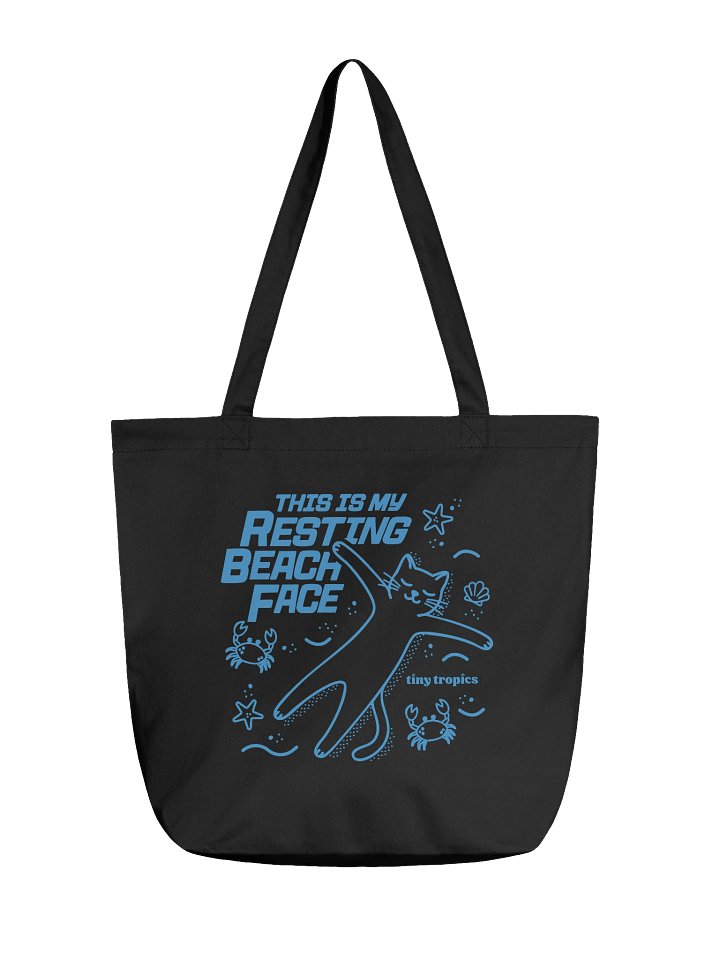Resting Beach Face | Tote Bag product image (4)
