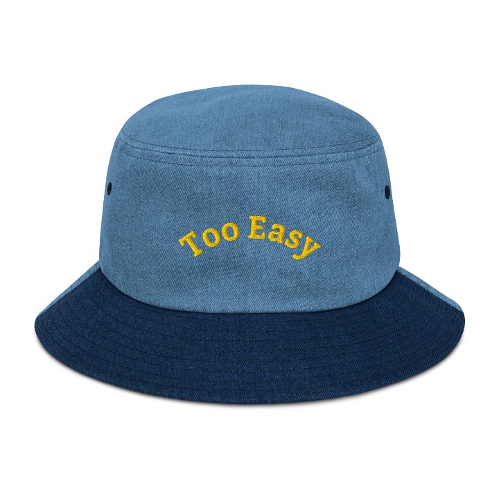 Too Easy Denim Bucket Hat product image (2)