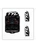 TYL Built Different Stickers