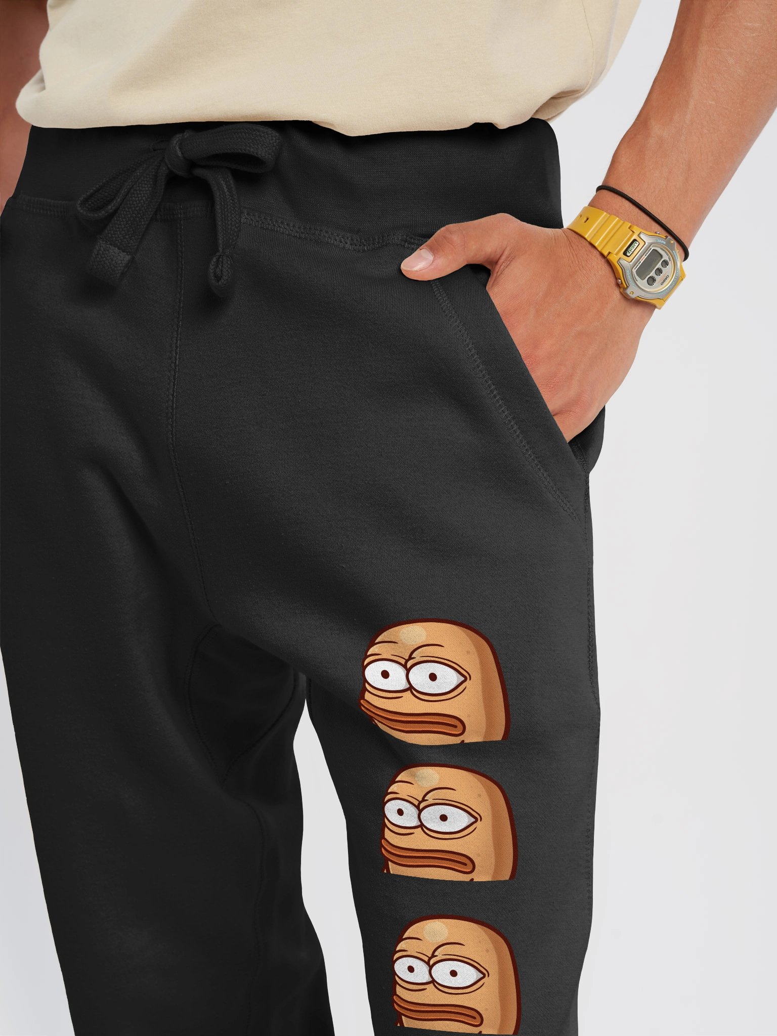 Silver’s Side-Eye Taters Joggers 🥔👀 product image (4)
