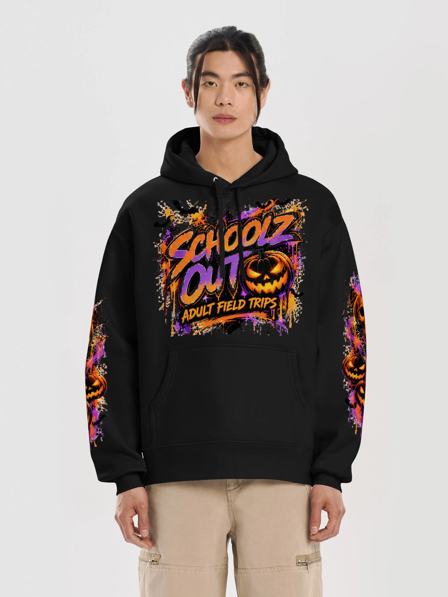Schoolz Out 2026 Halloween Hooded Sweatshirt product image (5)