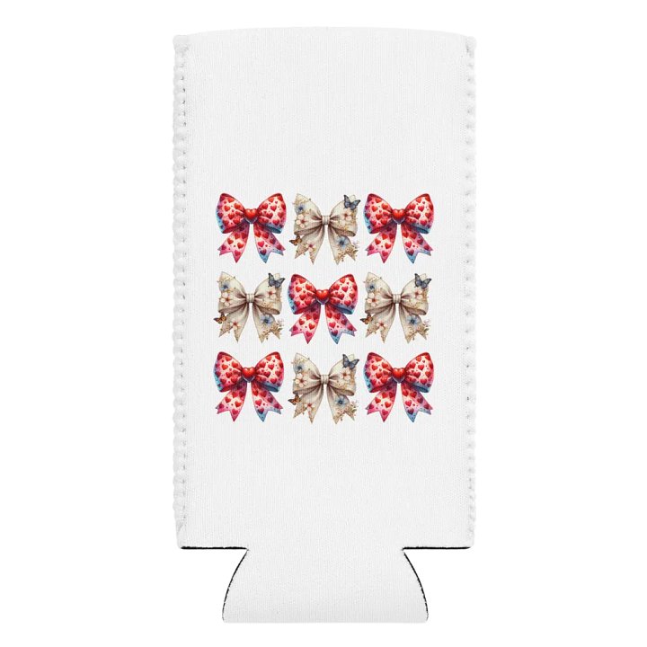 Spring Bows Heart Can Cooler product image (2)