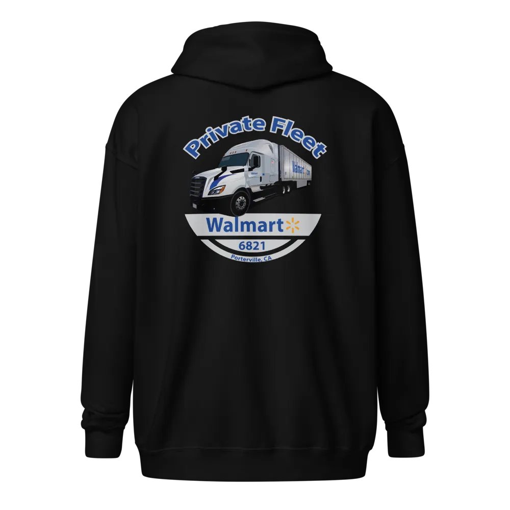 6821 Porterville Walmart Private Fleet Zip-up product image (1)