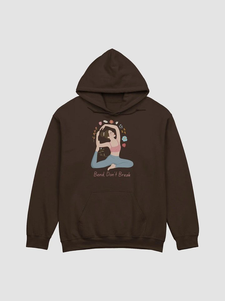 Yoga Resilience Hoodie - Bend, Don't Break Illustration product image (1)