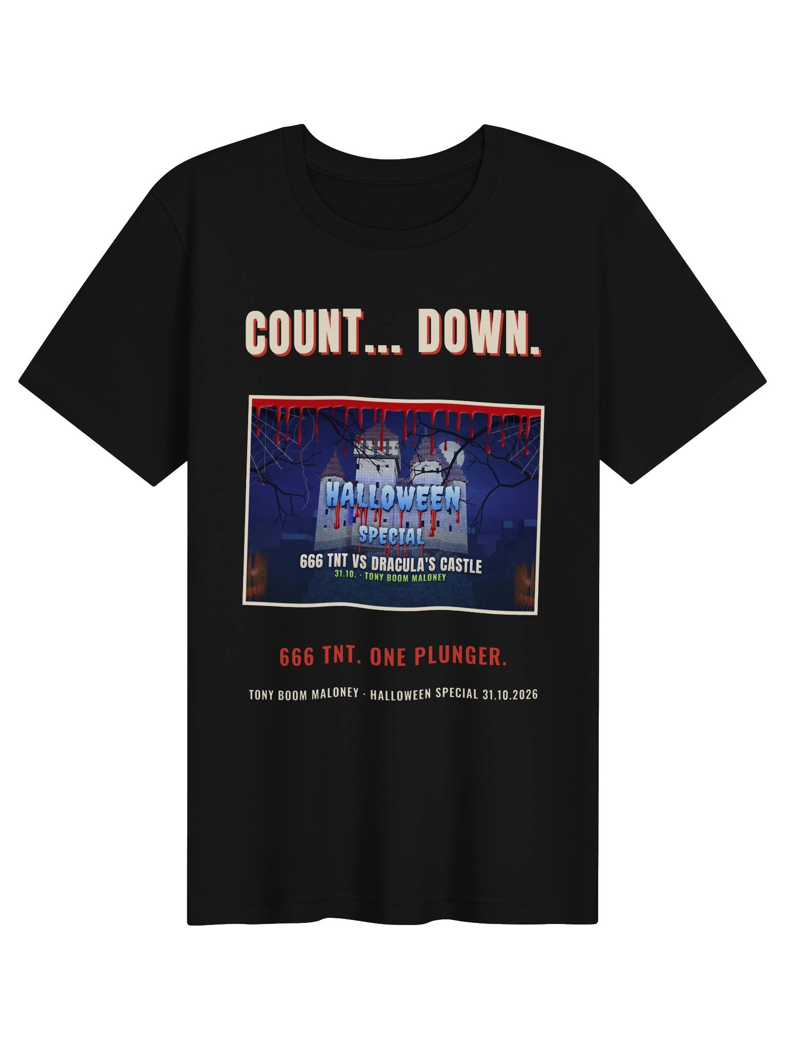 COUNT... DOWN. Halloween Special Tee product image (1)