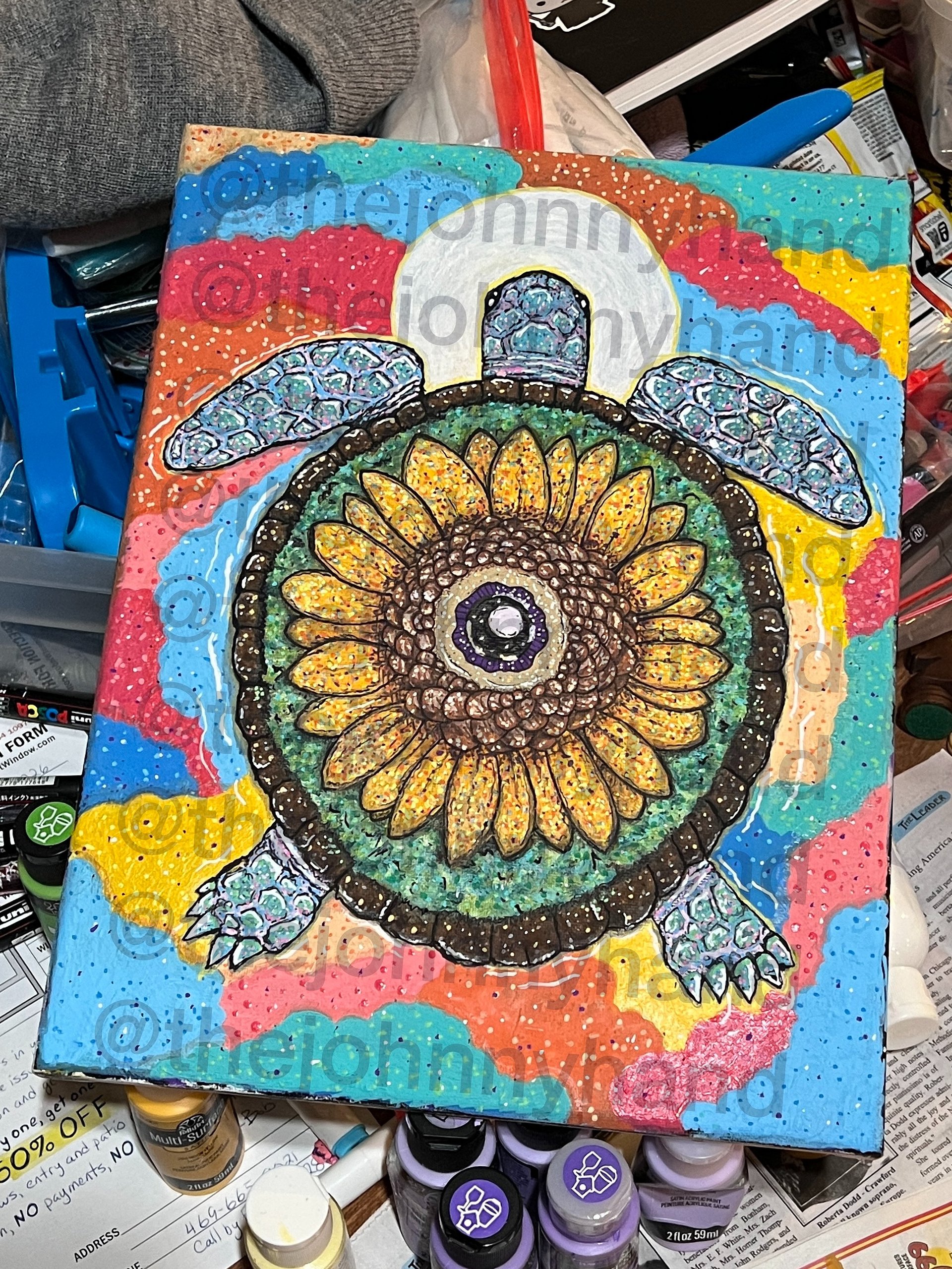 Follow Your Turtles - Original Artwork product image (1)