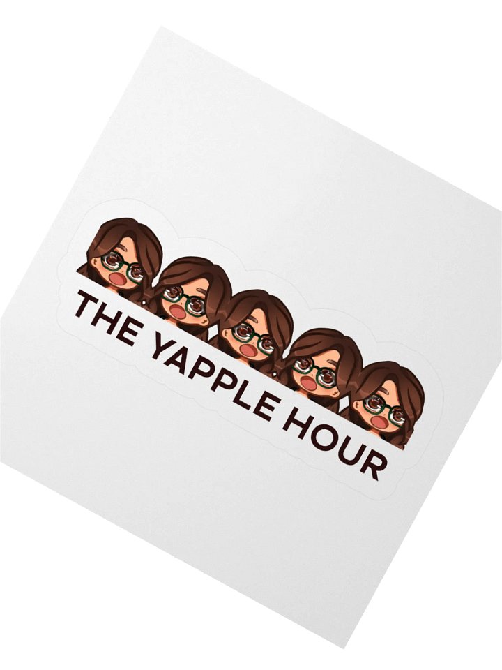 The Yapple Hour Sticker product image (7)
