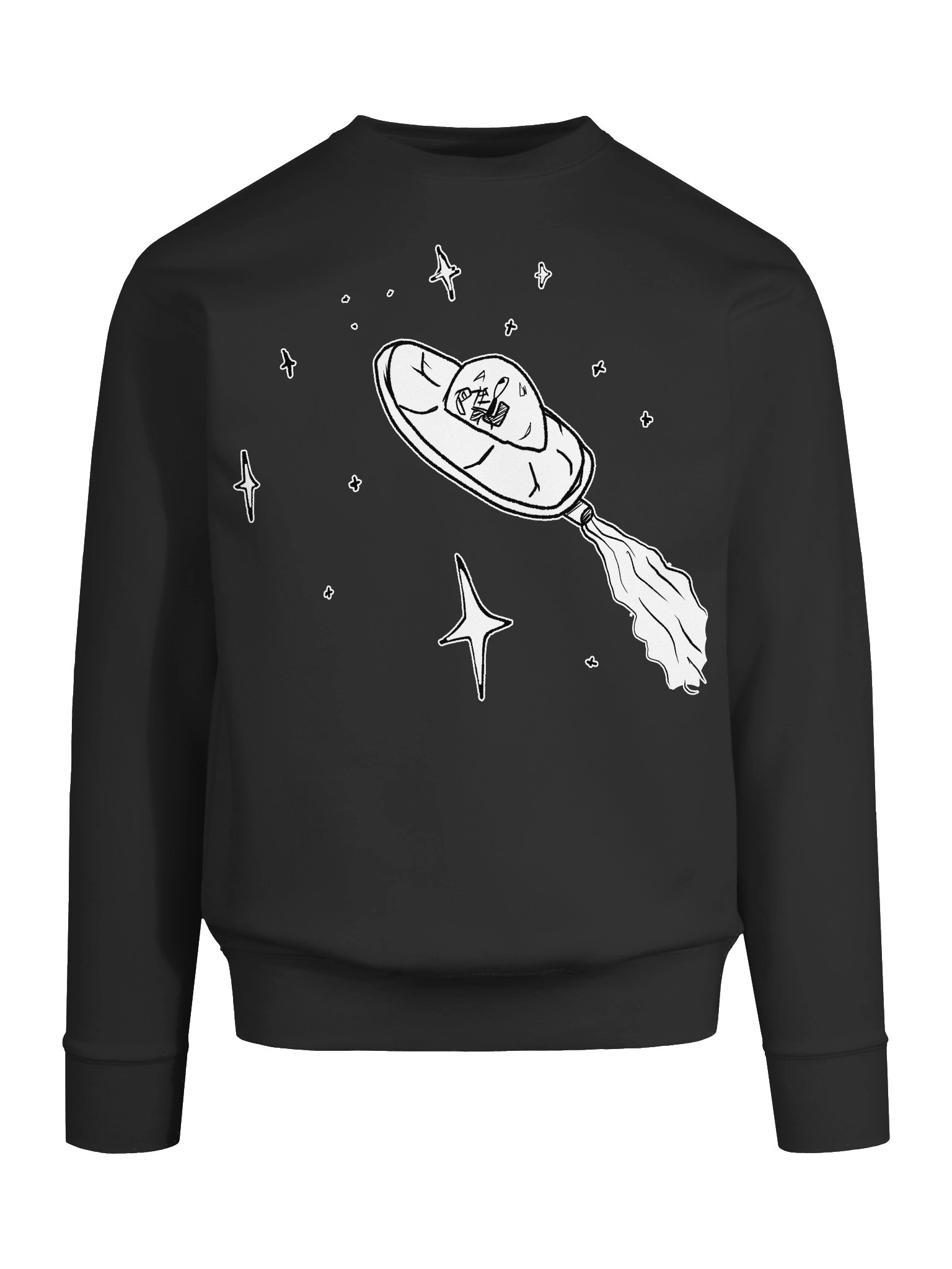 Unfinished Forgotten Outline Sweatshirt product image (6)