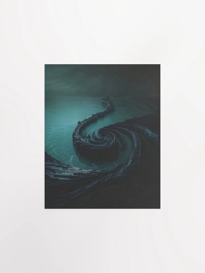 The Spiral Abyss Matte Poster product image (1)