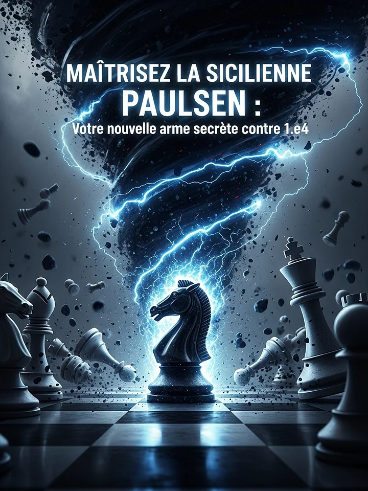 Maîtrisez la Sicilienne Paulsen : Votre nouvelle arme secrète contre 1.e4 product image (1)