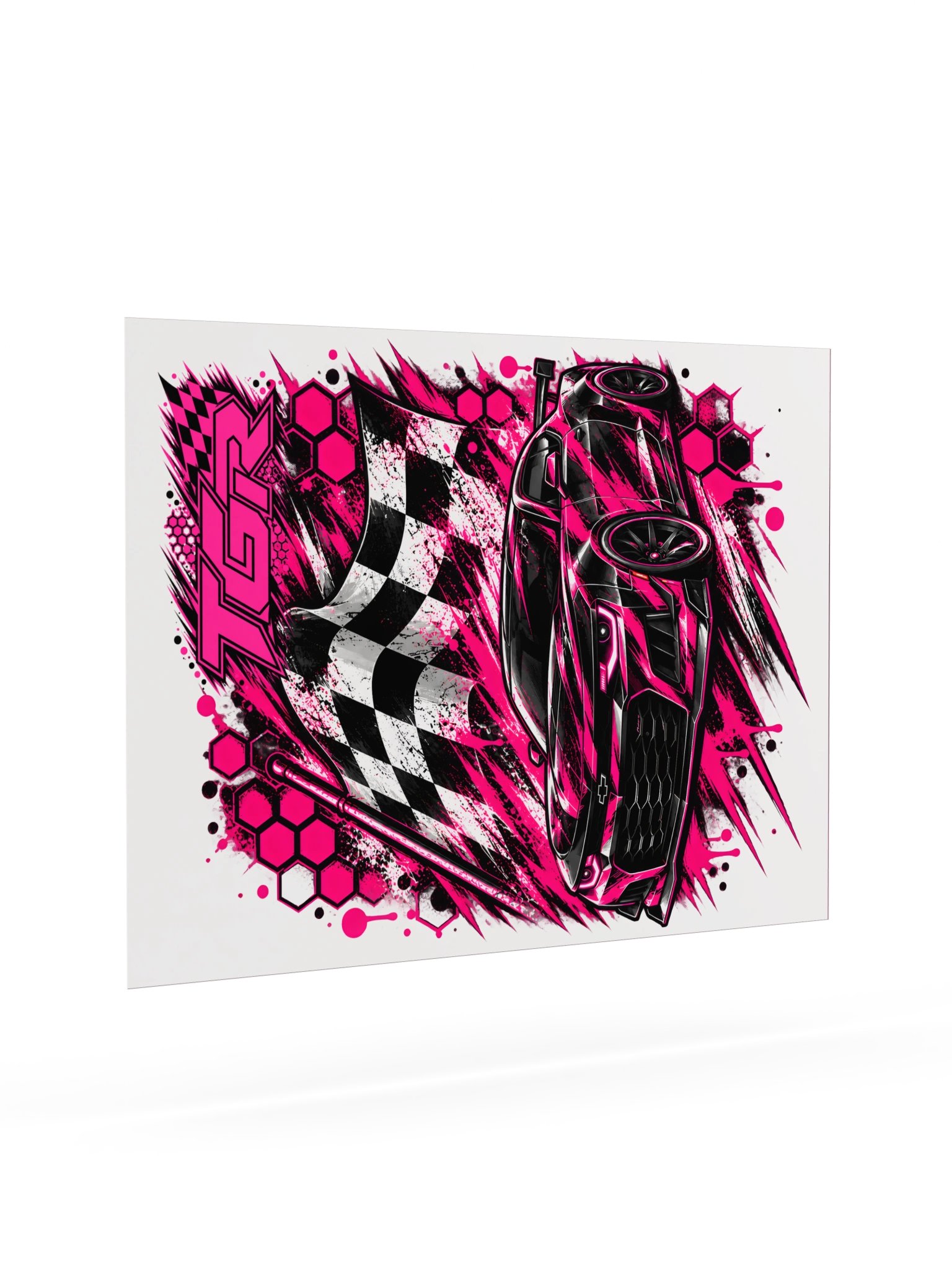 TGR Pink Thunder Racing Print – 5" × 7" product image (7)
