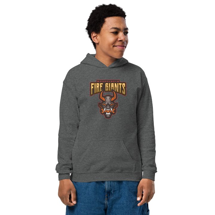 YOUTH MUSPELHEIM FIRE GIANTS CLAN HOODIE product image (6)