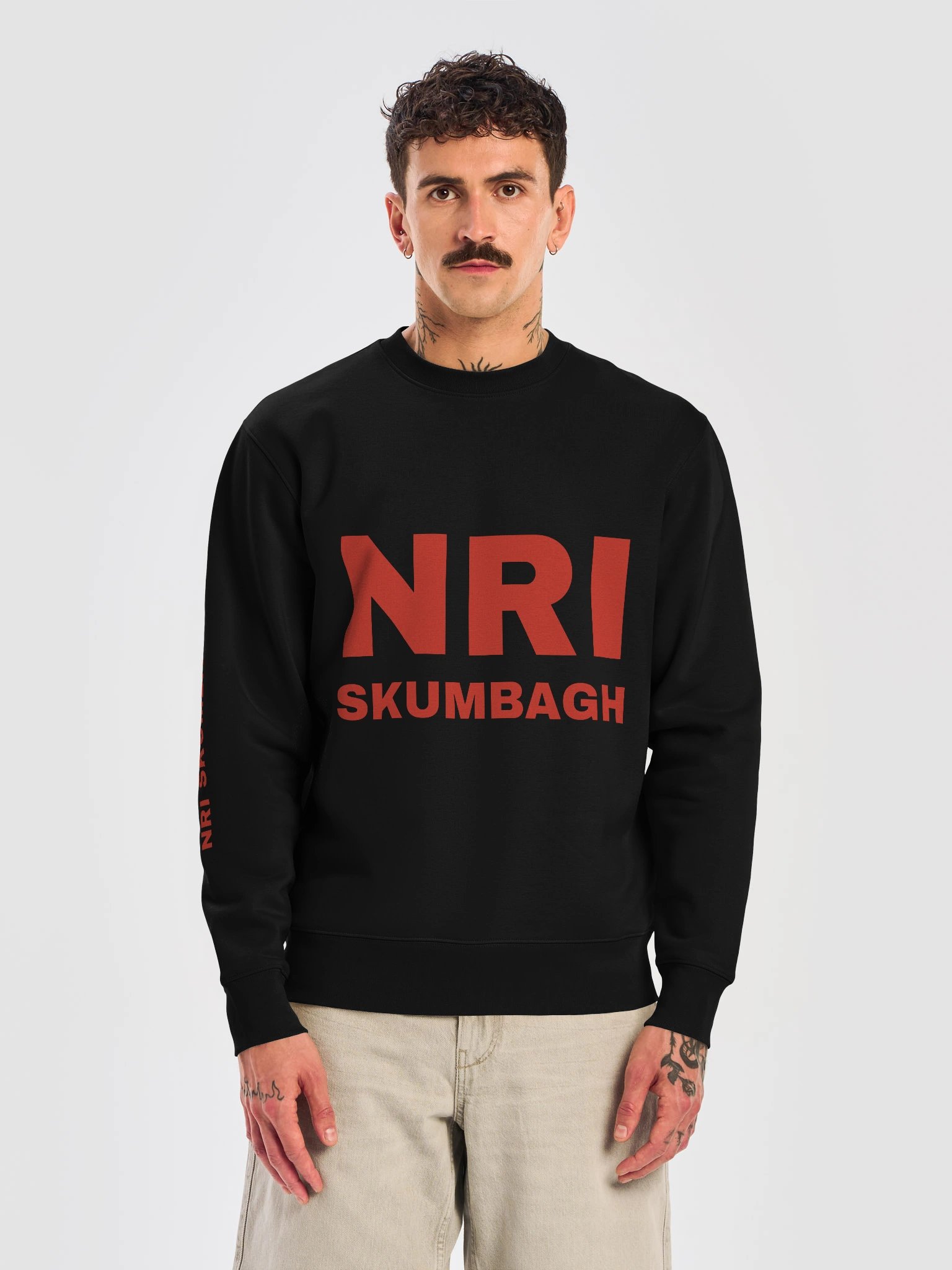 nri skumbagh crew neck hoodie product image (5)