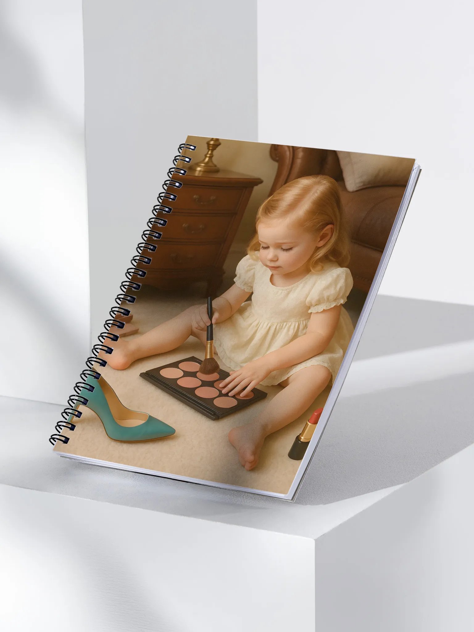 Just Like Mum Spiral Doted Notebook product image (3)