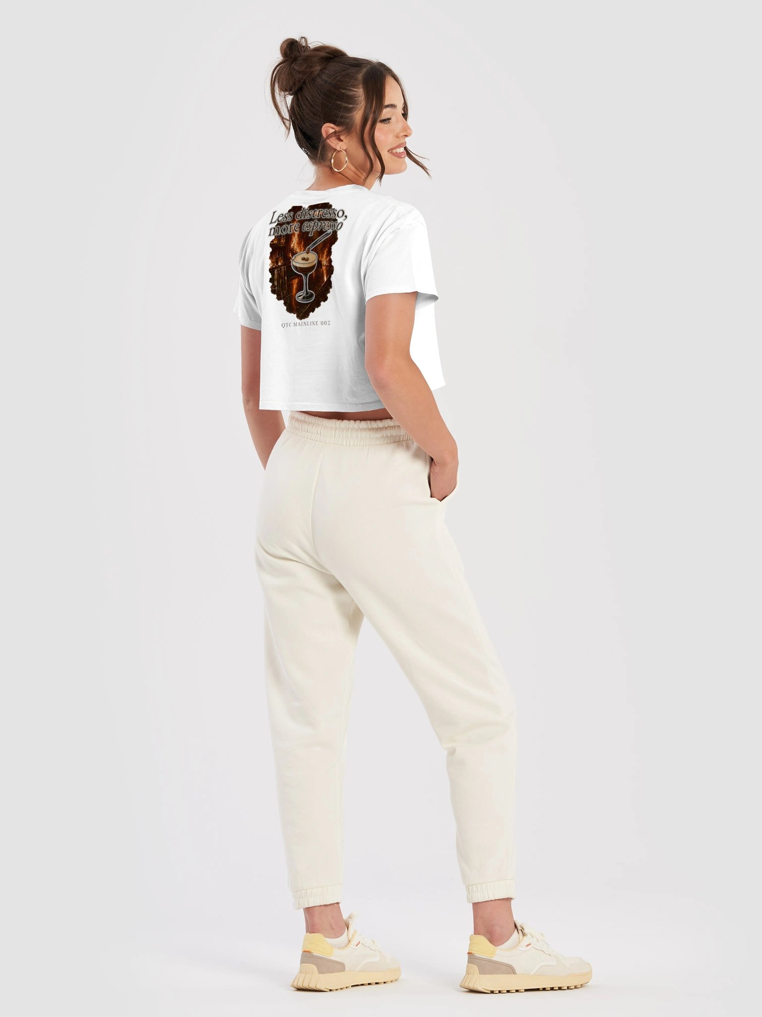 QTC Mainline 002 — Less Distresso | Cropped Tee product image (4)