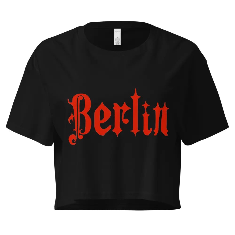 Berlin in Red Crop Top product image (1)