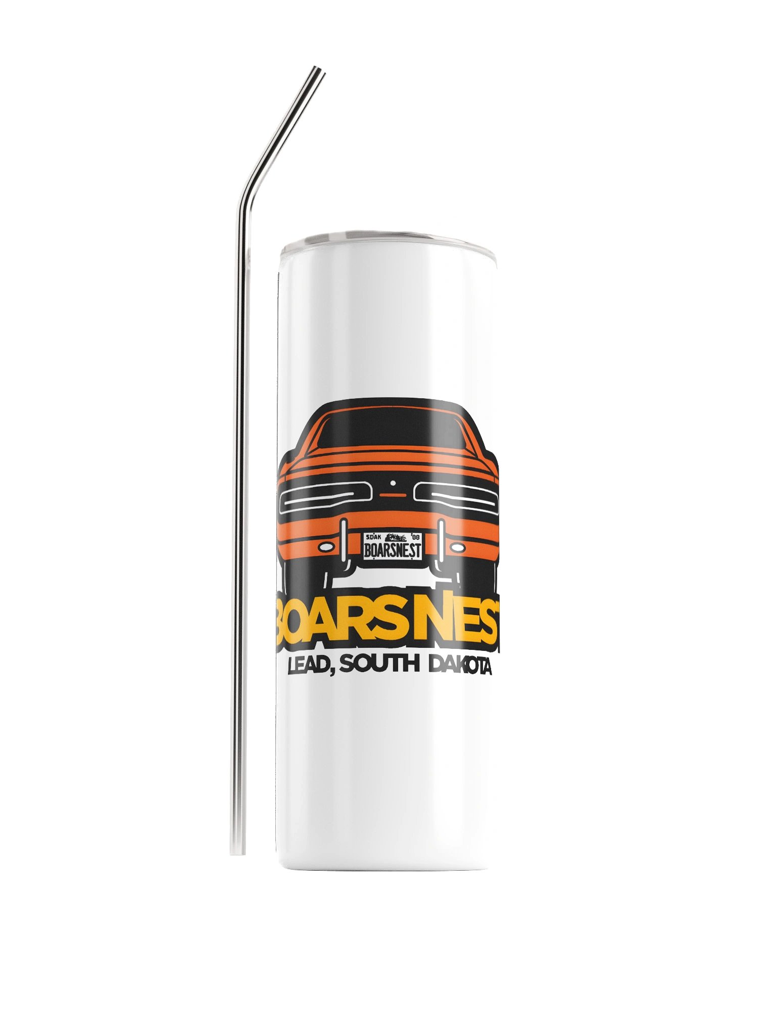 Retro Car Rear View Stainless Steel Tumbler product image (1)