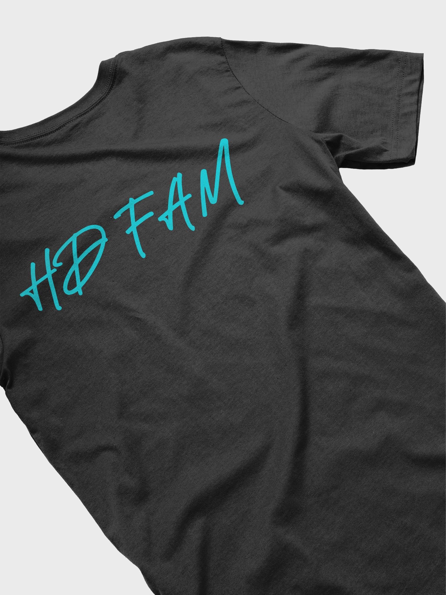 KHD White and Teal logo w/ HD FAM on back product image (4)