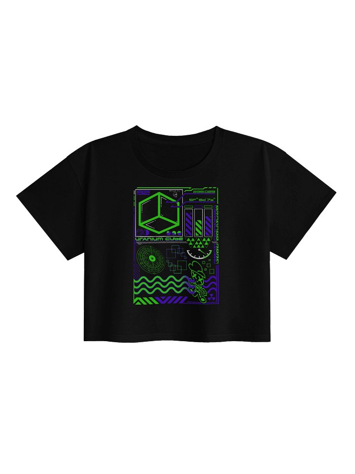 Uranium Cube Crop Top V2 product image (1)