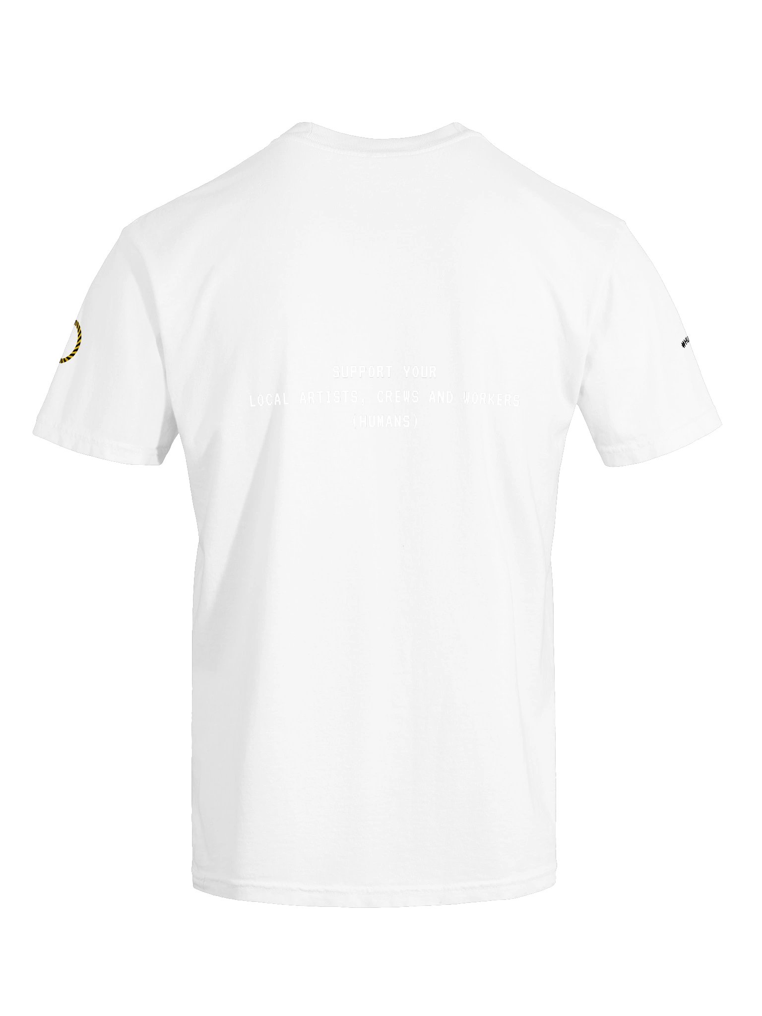 caution | embroidered tee product image (5)
