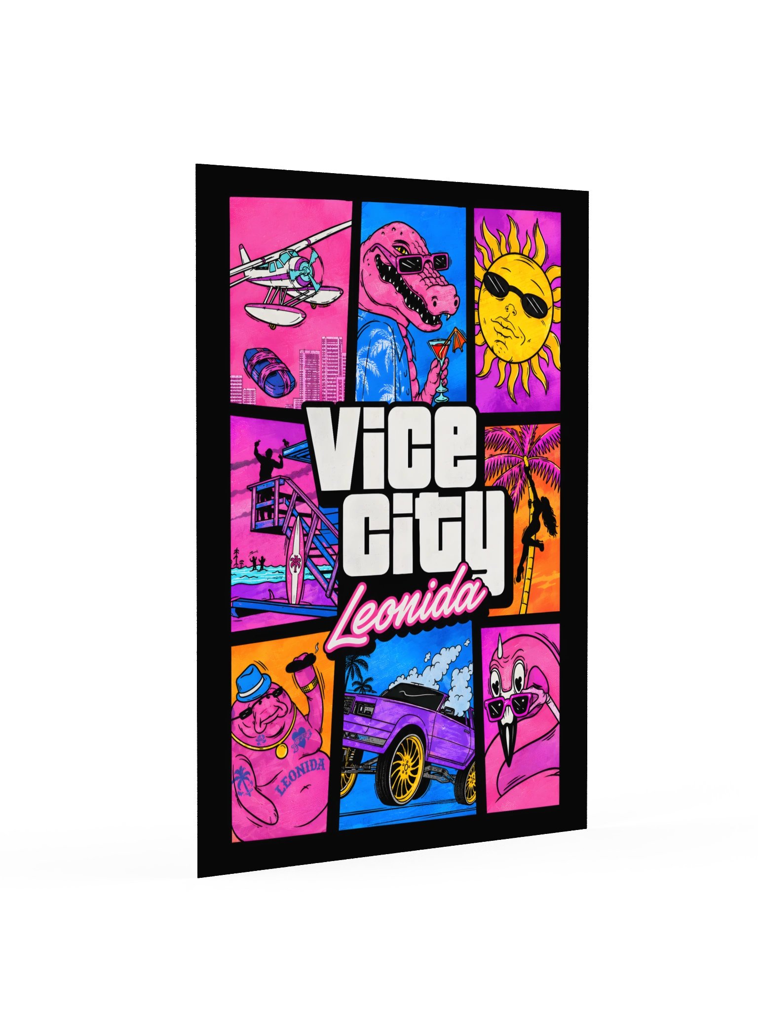 GTA VI Vice City Leonida Poster - GTA 6 Collectible product image (2)